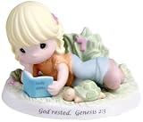 Review Precious Moments 730023 / Precious Moments In The Beginning Series Age 7, God Rested