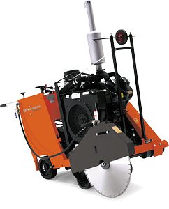 Husqvarna Construction Products 965152014 FS 6500 G Flat Saw 30 blade guard capacity w/ water pump