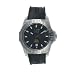 Caterpillar Men's Yellow Steel Analogue Watch YF 148 21 121 Stainless Steel With Black Dial and Black Rubber Strap