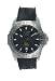 Caterpillar Men's Yellow Steel Analogue Watch YF 148 21 121 Stainless Steel With Black Dial and Black Rubber Strap