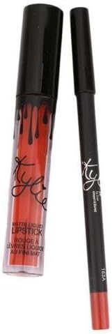 Linkings Women Beauty Waterproof Matte Liquid Lipstick&amp;Lip Liner Lip Gloss Kit Set