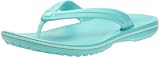 Crocs Unisex-Adult Crocband Flip Aqua/Sea Foam Sandal 11033-44W-006 6 UK