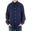Polo Ralph Lauren navy long sleeve shirt. POLO4165