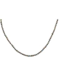 Sterling Silver Black Pearl Necklace, Bracelet, Earring Set