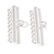 2 8 Strand Connector Necklace Parts Sterling Silver
