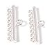 2 8 Strand Connector Necklace Parts Sterling Silver