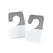 3M ScotchPad Hang Tab 1072 Clear, 7/8 in x 1 3/8 in (Case of 500)