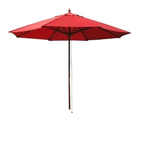 Outdoor Umbrella - Autumn Red (9)