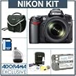 Nikon D90 Digital SLR Camera/ Lens Kit, with AF-S DX NIKKOR 18-105mm f/3.5-5.6G ED VR Lens, 8GB SD Memory Card,Spare EN-EL3e Lithium-Ion Rechargeable Battery, Slinger Camera Bag, USB 2.0 SD Card Reader, Professional Lens Cleaning Kit
