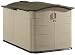 Rubbermaid Slide-Lid Storage Shed 3752, Grey Roof, 92-cubic ft
