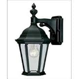 Savoy House Wall Mount Lantern Textured BLK Finish