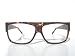 Tortoise Brown 80's Old Skool Rap Rectangular Hip Hop Vintage Eyeglasses / Eyeglass Frames / Mens Glasses