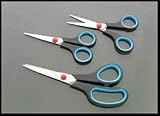SE 3PC Stainless Steel Blade Scissors Set, 5.5