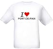 I LOVE PORT-DE-PAIX - City-series - White T-shirt