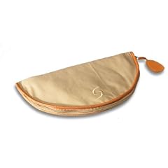 Mollenhauer 7723 Braune Stofftasche mit Ledereinfassung von Mollenhauer f�r 3-teilige Tenorblockfl�te - Zubeh�rfach im Innenteil f�r Korkfett, Wischer und Anleitung