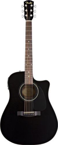 Fender CD-60CE Dreadnought Acoustic-Electric Guitar Black