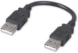 Ziotek 7.5in. USB 2.0 Shortys Type A Male Cable