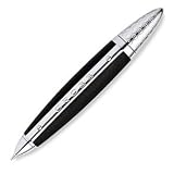 Cross Autocross Black Leather Ballpoint Pen