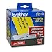 Electronics : Brother DK-2606 Continuous Length Paper Label Roll (Black/Yellow)