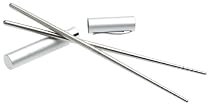 Yamazaki Stainless Steel My Chopsticks Pair, Silver