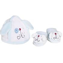 Lollipop Lane Fish and Chips Hat and Booties Gift Set