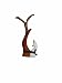 HAWAIIAN KOA WOOD & BONE FISH HOOK NECKLACE