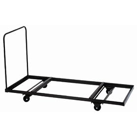 Buy Flat Stack Table Truck 72 Brown now!