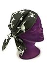 Lot de 2 foulards de pirate triangulaires. Dim 100 X 68 cm.