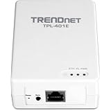 TRENDnet 500 Mbps Powerline Ethernet AV Adapter TPL-401E (White)