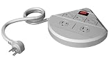 Westinghouse 00355 5-Outlet Corner Power Strip, White