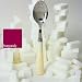 Sabre Basic Burgundy Ice Tea Spoon/BASIC51BU