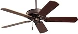 Emerson Fans CF755ORB 50 Designer Traditional Energy Star Oil-Rubbed Bronze Ceiling Fan w/ Blades