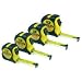 Titan 17500 4-Piece Tape Measure Set (12, 16, 25 & 33 feet)