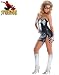 Adult Womens Costume Black Spider Girl Sexy Party 8-10