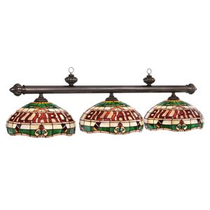  Billiards Collection 3 Shade Pool Table Light 