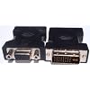 PTC DVI-I Male (24+5) to VGA Female Black Adapter