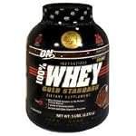 Optimum Nutrition Gold Standard 100% Whey, Double Rich Chocolate, 5.15-Pound Tub