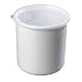 Carlisle 0302-302 Classic Crock with Lid, 2.7 Quart, White (Case of 3)