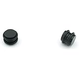 Black Magnetic Design - Acrylic Fake Plugs - Cheaters - 0G Gauge - 8mm