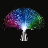 Rotating Fiber Optic Light - Multicolor