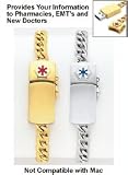 MD AlertTM Bracelet, Color Gold
