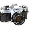 [USED] AE 1 35mm SLR Manual Focus Camera (Chrome) with 50, , 35mm Cameras by Canon