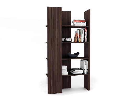 Sonax BC-4608 Open Ended Storage Shelf in Ebony Pecan