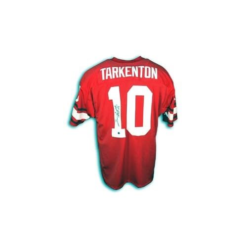 Fran Tarkenton Signed Bulldogs Throwback Jersey HOF 86 at Amazon's Sports Collectibles