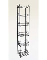 Buy 5-tier Rack in Black ADS6076-bk