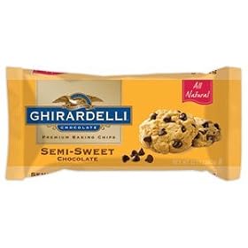 Ghirardelli Chocolate Semi-Sweet Chocolate Baking Chips, 12 oz.