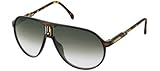 Carrera CHAMPION DK HAVANA/CR-GREEN SHD Sunglasses (CHAMPION-FSI-YR-62)