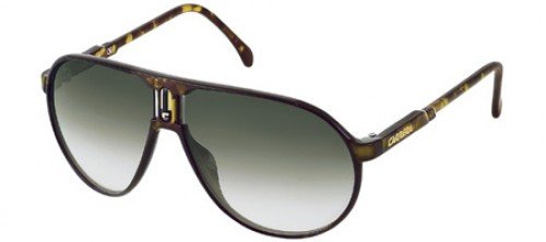 Carrera CHAMPION DK HAVANA/CR-GREEN SHD Sunglasses (CHAMPION-FSI-YR-62)