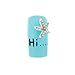 5 Starfish Silver Rhinestones Nail Art Decorations Crystals Jewels Gems By VAGA®