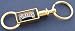 Pittsburgh Pirates Gold Tone Valet Keychain